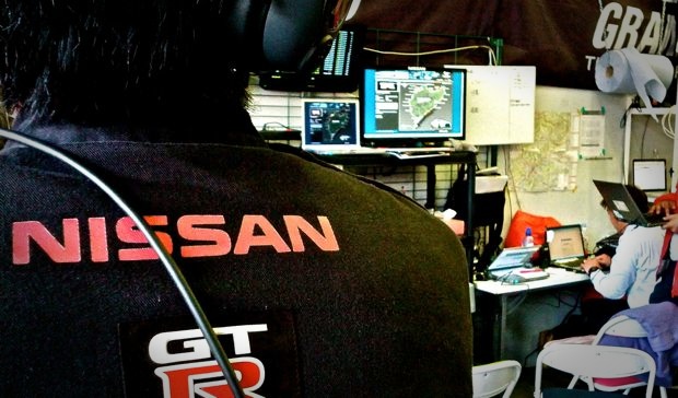 24h Rennen - in der Nissan GT-R Box