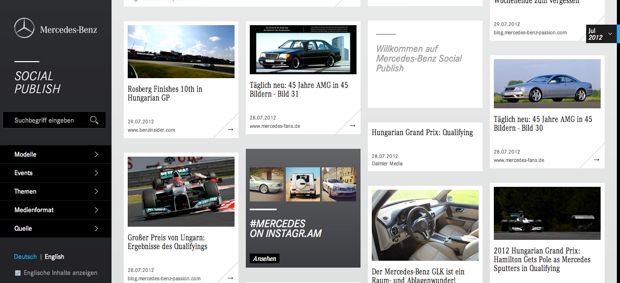 Mercedes-Benz Social Publish