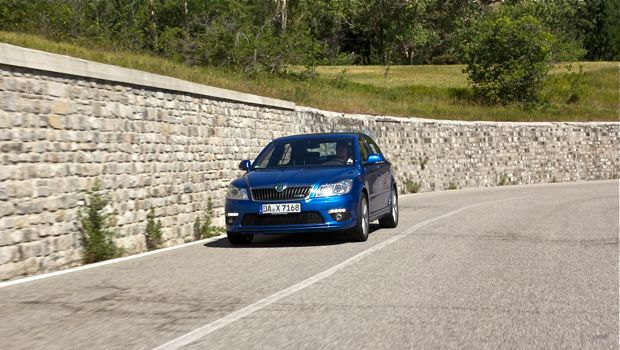 Škoda Octavia RS on the Road