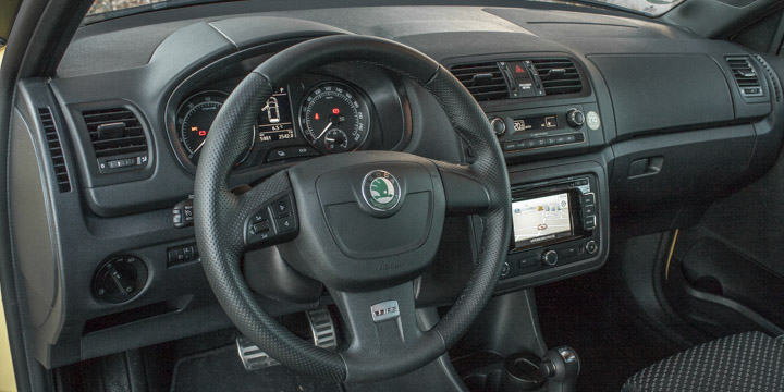 Škoda Fabia RS Cockpit