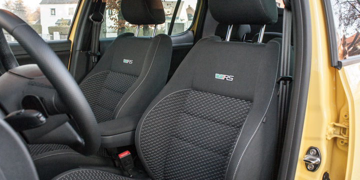 Škoda Fabia RS Sitze