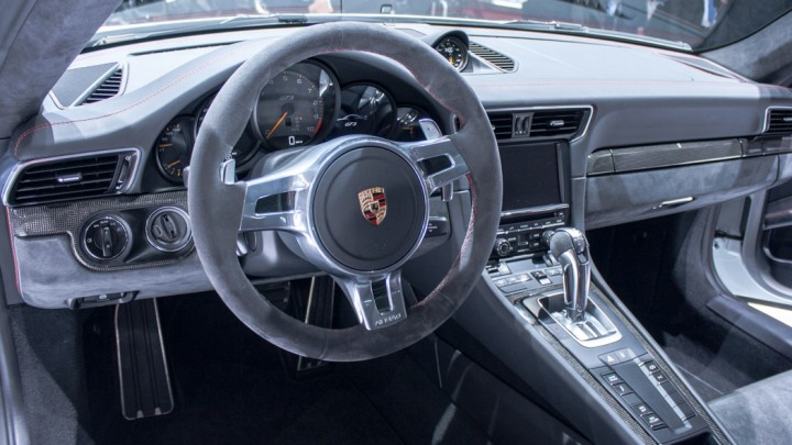 Porsche 911 GT3 991 Genf Cockpit / Innenraum