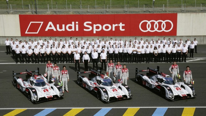Audi's Siegmannschaft?