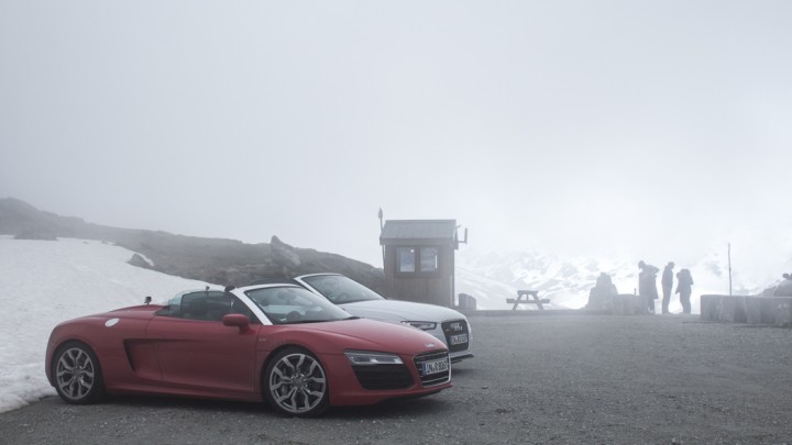 #thepluses2 - Route des Grandes Alpes | Col de la Croix des Fer | Audi R8 V10 Spyder RS5 Cabriolet