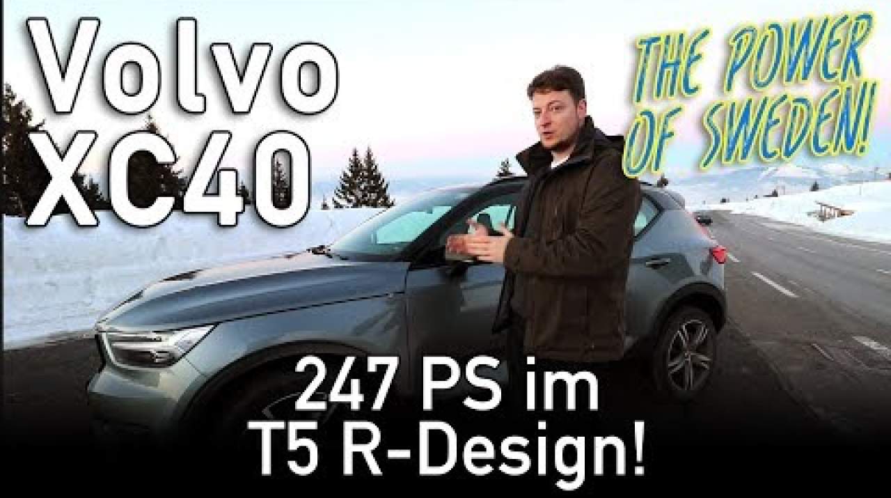 YouTube-Video: Volvo XC40 T5 R-Design - Schwedischer Kompakt SUV im Test, Review, Fahrbericht