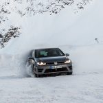 VW Golf R VII Limestone Grey Metallic (Grau) Allrad - Wintersport Test Fahrbericht