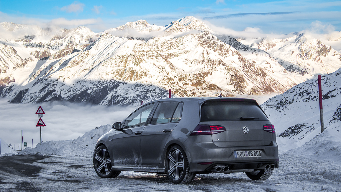 VW Golf R VII Fahrbericht - Wintersport ist back!