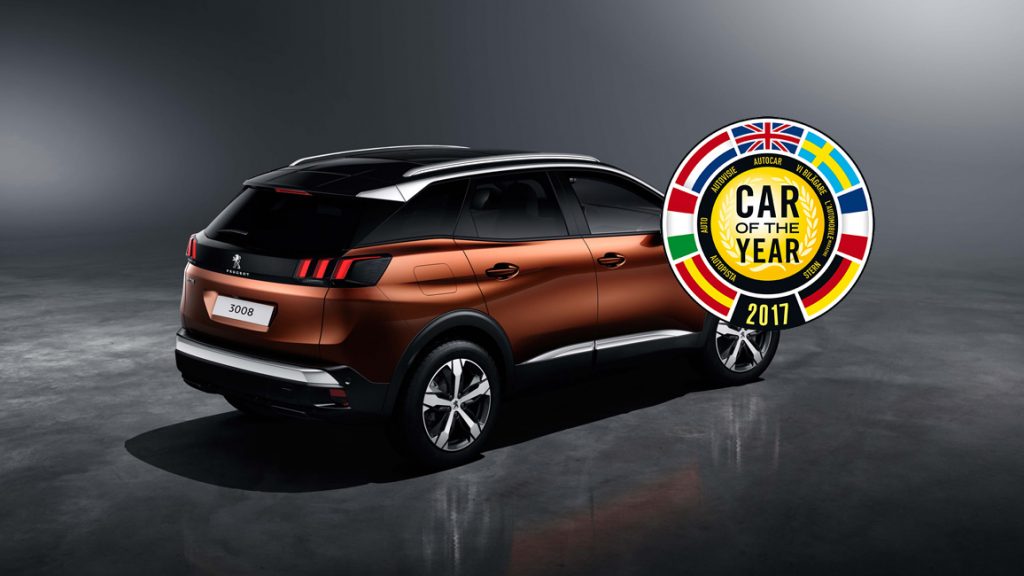 Peugeot 3008 - Car of the Year 2017 - COTY